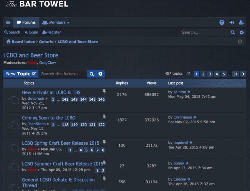 The Bar Towel Discussion Forum Relaunches